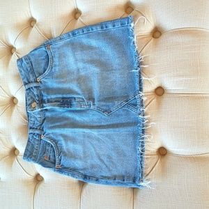 TopShop Denim Skirt